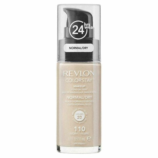 Revlon Colorstay Foundation With Pump - 110 Ivory (Dry Skin)