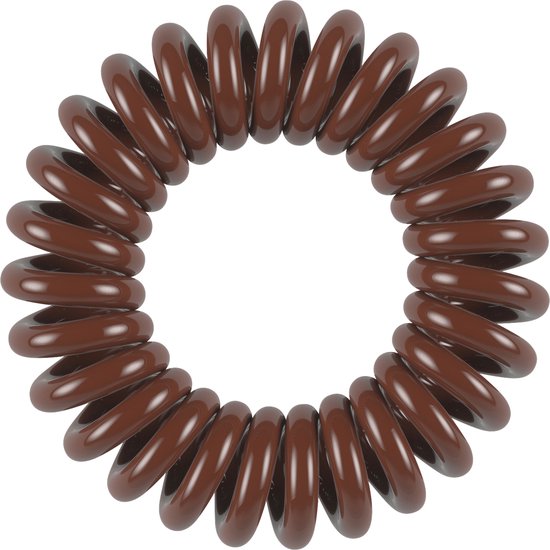 Rubber Hair Bands Invisibobble Original Brown (3 Units)