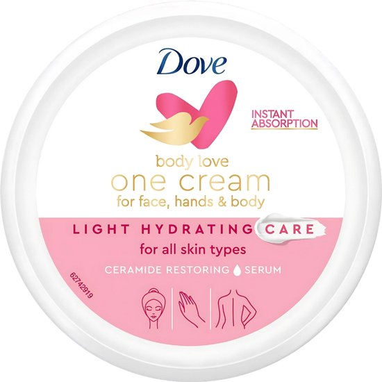 Dove - Body Love Hydraterende Bodycreme - One Cream Light - 250 ml