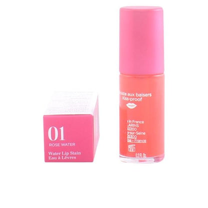 Clarins Water Lip Stain Lipgloss 7 ml - 01 Rose Water