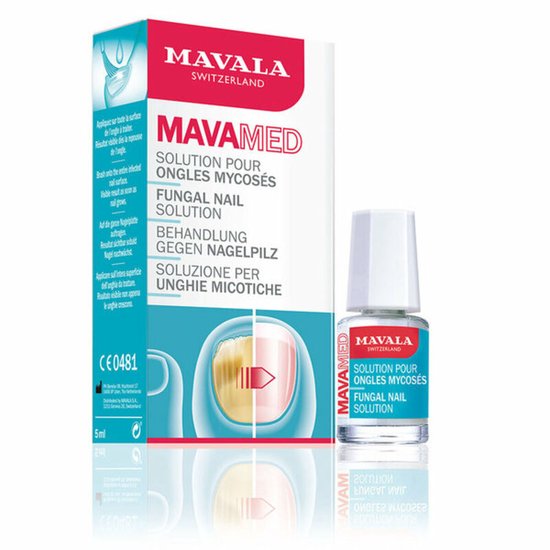 Mavala MavaMed Kalknagel Behandeling – Anti Schimmel Nagelverzorging Tegen Schimmelnagels - Verzorgt En Beschermt Beschadigde Nagels - Professionele Nagelbehandeling Voor Handen En Voeten - 5 ML