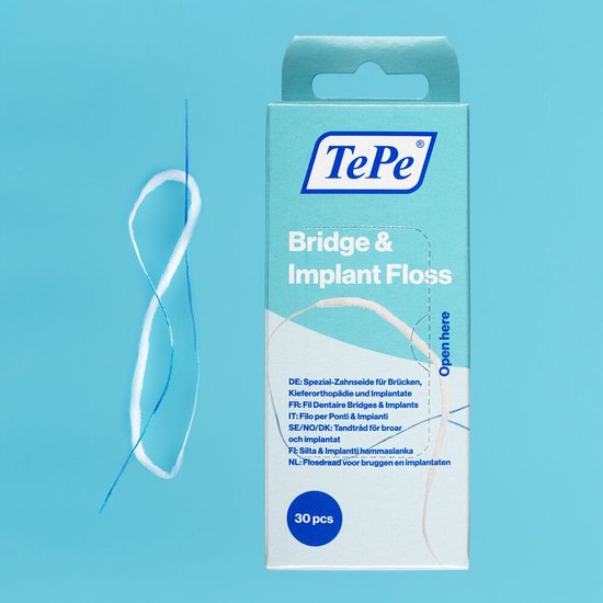 TePe Bridge & Implant Floss 30 stuks