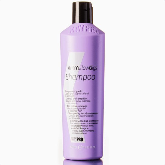 KayPro No Yellow Gigs Zilvershampoo 350ml - Silver en Purple Shampoo
