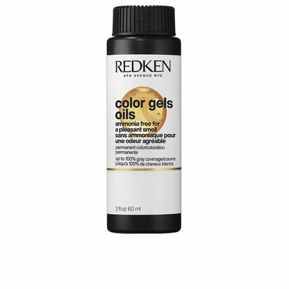 Permanente kleur Redken COLOR GEL OILS Nº 5NA - 5.01 3 X 60 ml