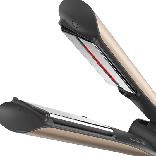 Silk'n 2-in-1 Stijltang - SilkyStraight - Krultang met Infrarood- en Ionische Technologie - Cadeau-idee - Beige