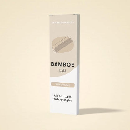 Shampoo Bars Accessoires Bamboe Kam
