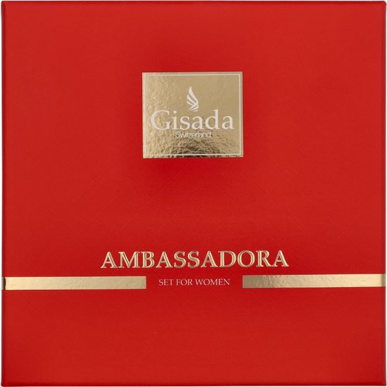 Gisada Ambassadora for Women Giftset - 50 ml eau de parfum spray + 100 ml showergel - cadeauset voor dames