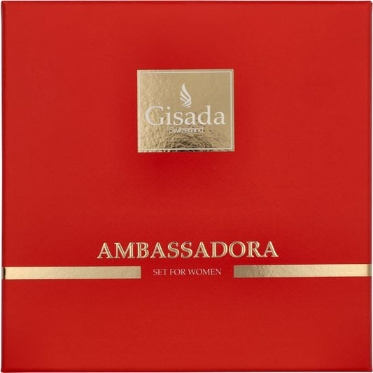 Gisada Ambassadora for Women Giftset - 50 ml eau de parfum spray + 100 ml showergel - cadeauset voor dames