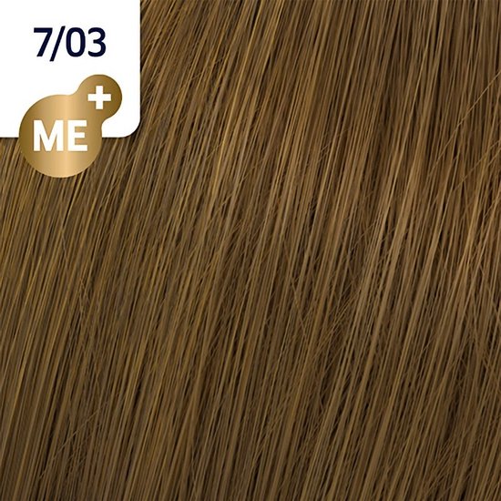 Wella Professionals Koleston Perfect Me+ - Haarverf - 7/03 Pure Naturals - 60ml
