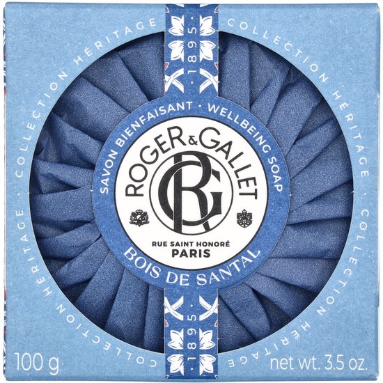 Blok Zeep Roger & Gallet Bois de Santal 100 g