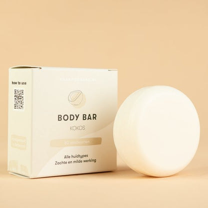 ShampooBars - Body Bar Kokos Alle Huidtypes - 60g