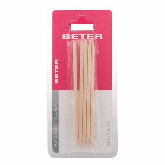 Beter - ORANGE STICKS cuticle pusher 115 cm 5 pz