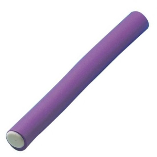Comair - Superflex Papillotten - Paars - Ø 21 mm x 17 cm - 6 Stuks