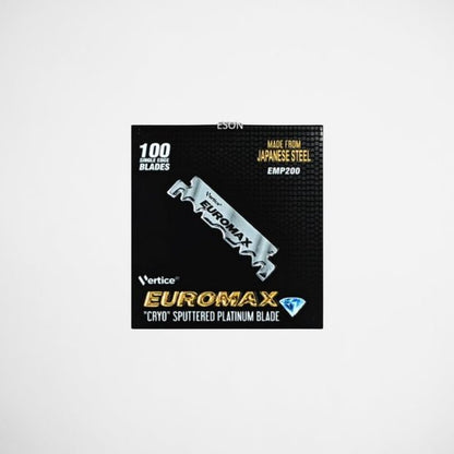 Euromax Scheermesjes  - Scheermesjes mannen - Wegwerpscheermesjes 100 Single Edge Blades