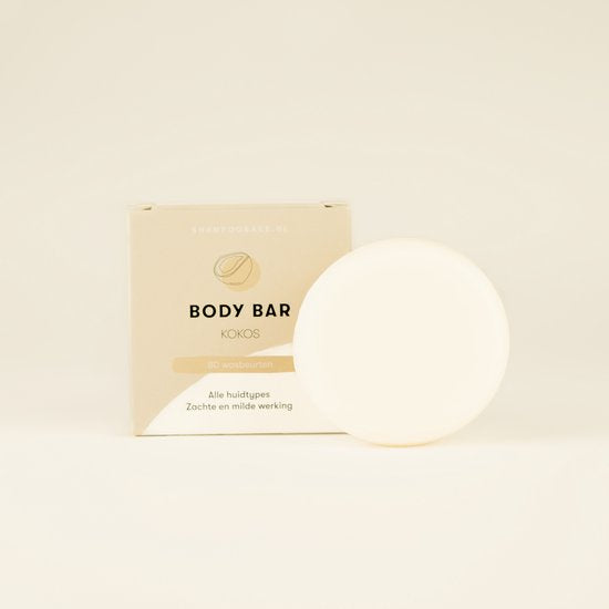 ShampooBars - Body Bar Kokos Alle Huidtypes - 60g