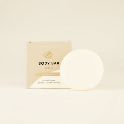 ShampooBars - Body Bar Kokos Alle Huidtypes - 60g
