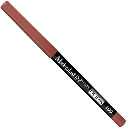 Pupa Milano Definition Lips Lippotlood - Absolute Nude - Romig en zacht - 100