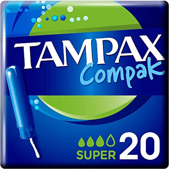 Tampax Tampons Compak Super - 20 stuks