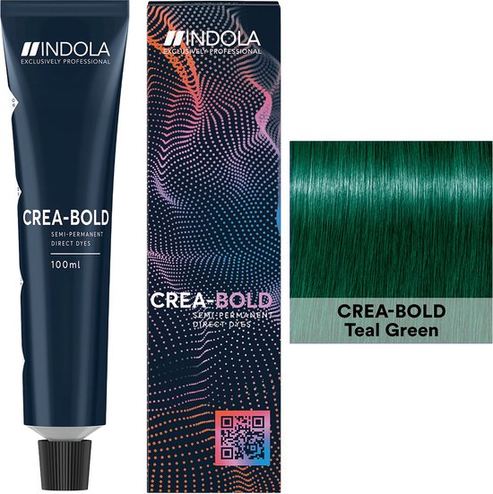 Indola - Crea Bold - Teal Green - 100 ml