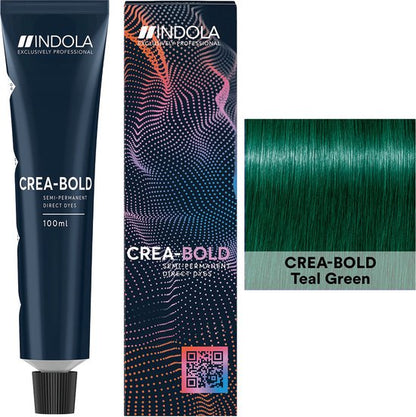 Indola - Crea Bold - Teal Green - 100 ml