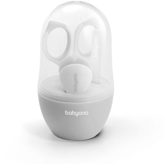 BabyOno |baby manicureset grijs|0+