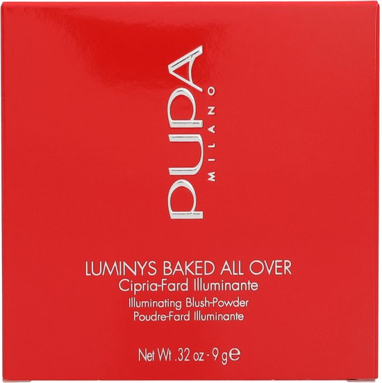 Pupa Luminys Baked All Over 01 Stripes Rose