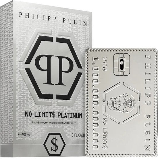 Philipp Plein No Limits Platinum - Herenparfum eau de parfum spray - 90 ml