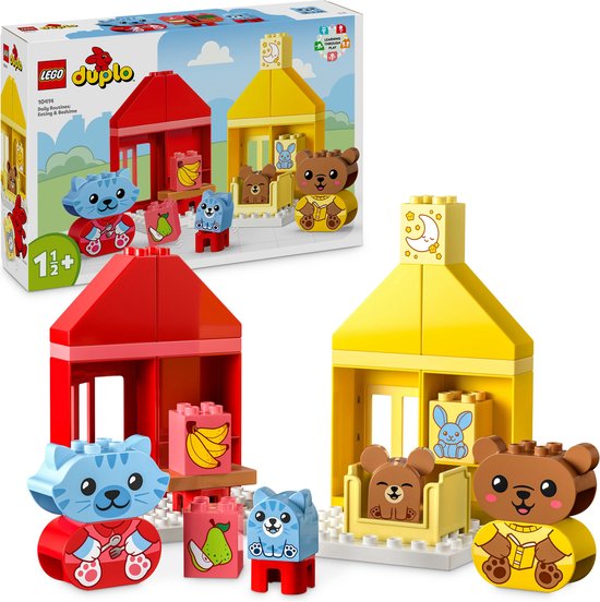 LEGO DUPLO Mijn eerste Dagelijkse gewoontes eten en slapen - 10414