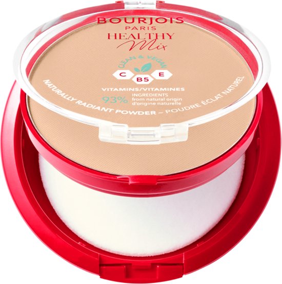Bourjois Healthy Mix Clean & Vegan Compact Poeder - 04 Golden Beige