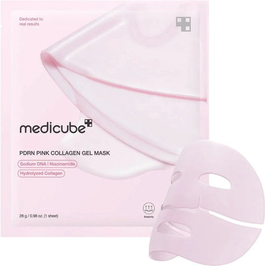 PDRN Pink Collagen Gel Mask -1 Stk - Korean Skincare - Gezichtsmasker - Gezichtsverzorging