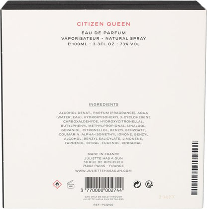 Juliette Has a Gun Citizen Queen - 100 ml - eau de parfum spray - damesparfum