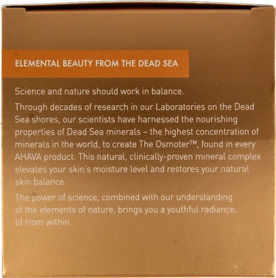 AHAVA Lichaamssorbet | Hydraterend & Verfrissend | Verbetert Soepelheid | Energieke Mandarijn Cederhout Geur | Lotion voor Mannen & Vrouwen | Body Cre