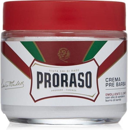Proraso Pre-Shave Cream Scheercreme - Sandelwood 100 ml