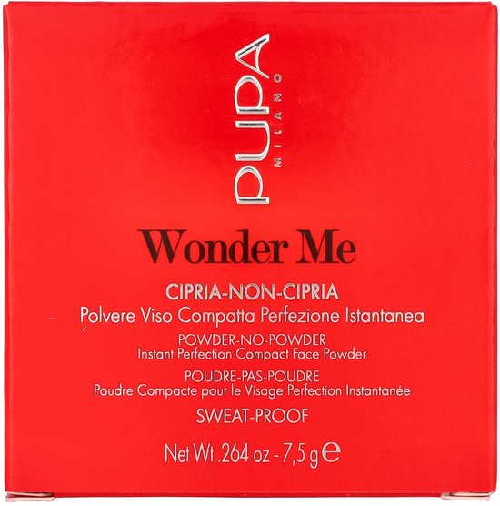 Pupa Wonder Me Compact Face Powder 7.5 g - 020 Nude