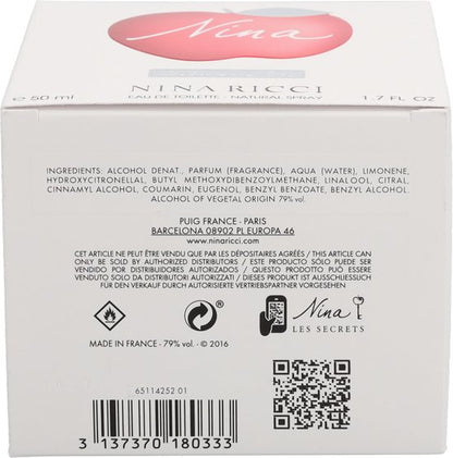 Nina Ricci Nina 50 ml - Eau de toilette - Damesparfum