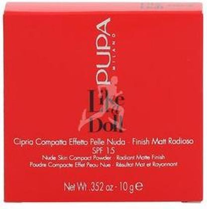 Pupa - Like A Doll Compact Powder - 002 Sublime Nude