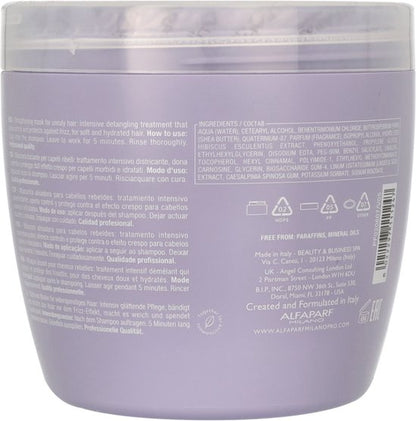 Haarmasker Alfaparf Milano Semi Di Lino Smooth Rebels Haar (500 ml)