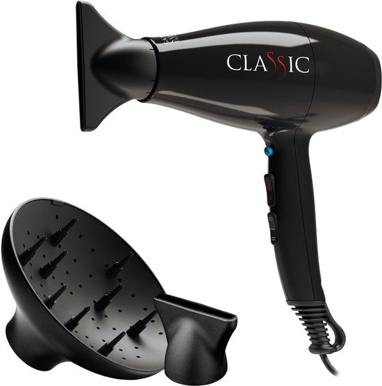 GA.MA - Classic Hair Dryer - Black