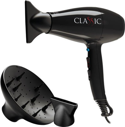 GA.MA - Classic Hair Dryer - Black