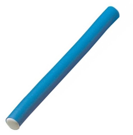 Comair Superflex Papillotten Blauw Ø14 mm x 17 cm - 6 stuks