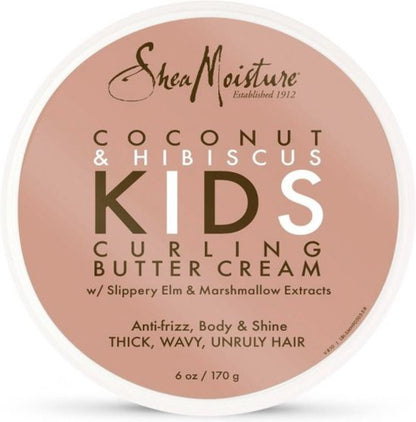 Shea Moisture Coconut & Hibiscus - Kids Curling Butter Cream - 170 gr