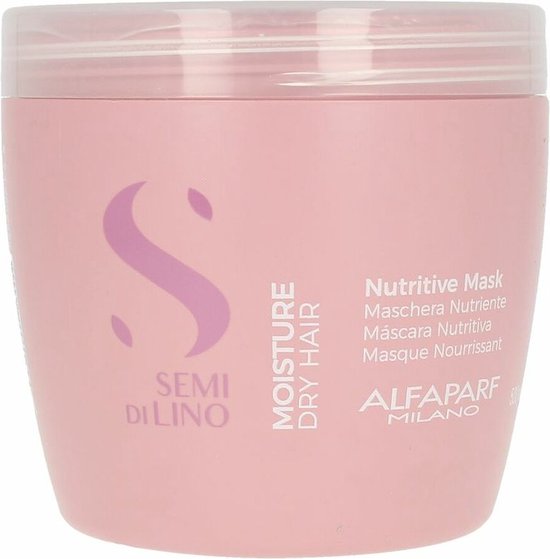Voedend Haarmasker Alfaparf Milano Semi Di Lino 500 ml