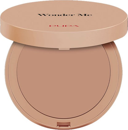 Pupa Milano Wonder Me Bronzer - Light Neutral 001 - Bruiningspoeder voor gladde huid - 7,5 gr