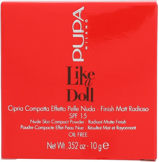 Pupa - Like A Doll Compact Powder - 002 Sublime Nude