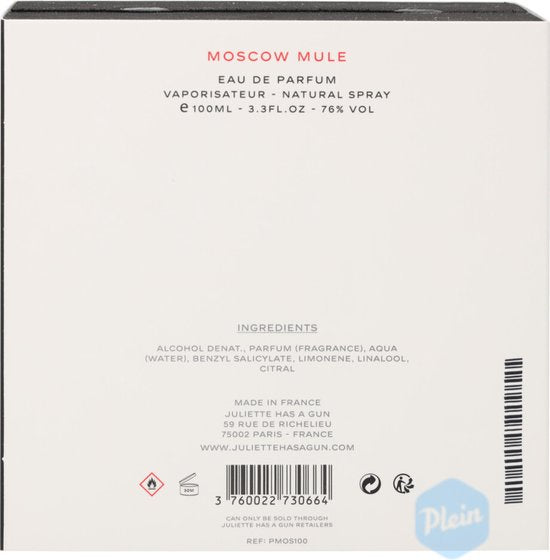 Julliete Has a Gun Moscow Mule - 100 ml - eau de parfum spray - unisexparfum