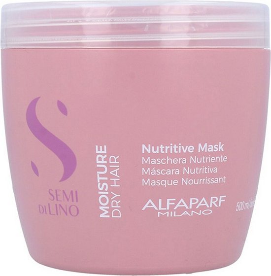 Voedend Haarmasker Alfaparf Milano Semi Di Lino 200 ml
