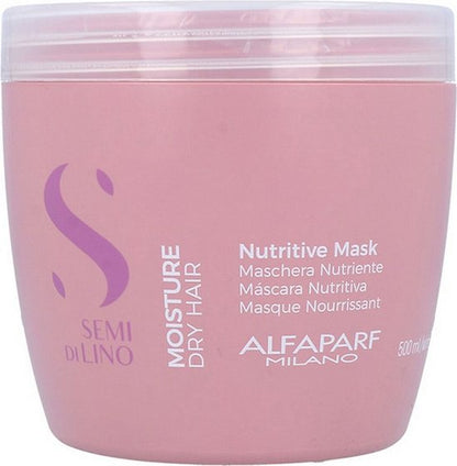 Voedend Haarmasker Alfaparf Milano Semi Di Lino 200 ml