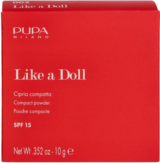 Pupa - Like A Doll Compact Powder - 002 Sublime Nude