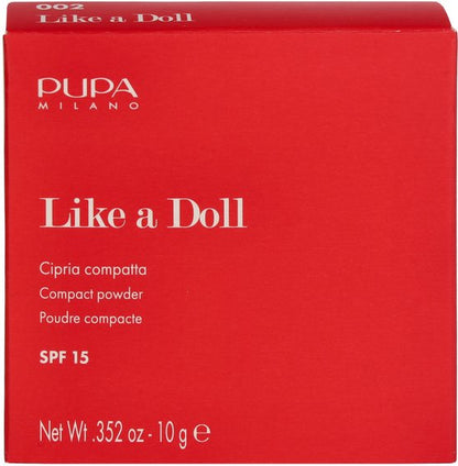 Pupa - Like A Doll Compact Powder - 002 Sublime Nude