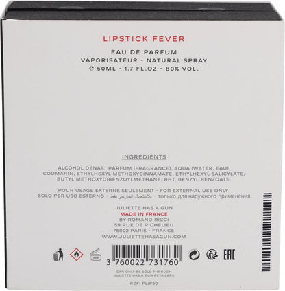 Juliette Has a Gun Lipstick Fever - 50 ml - eau de parfum spray – damesparfum